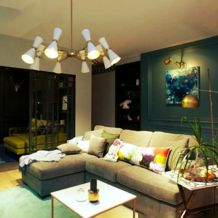 Люстра  Cairo 8 White