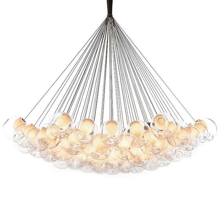 Люстра 28.72  Прозрачный в стиле Bocci