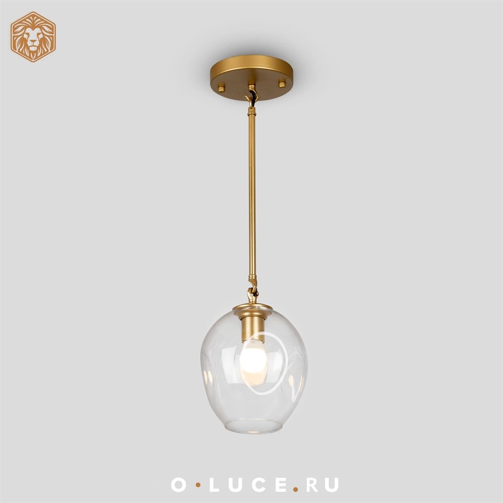 Светильник Branching Bubbles One Gold в стиле Lindsey Adelman