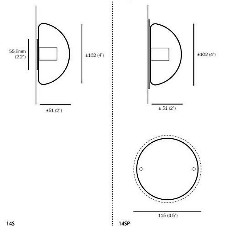 Бра 14.1 Wall Sconce в стиле Bocci