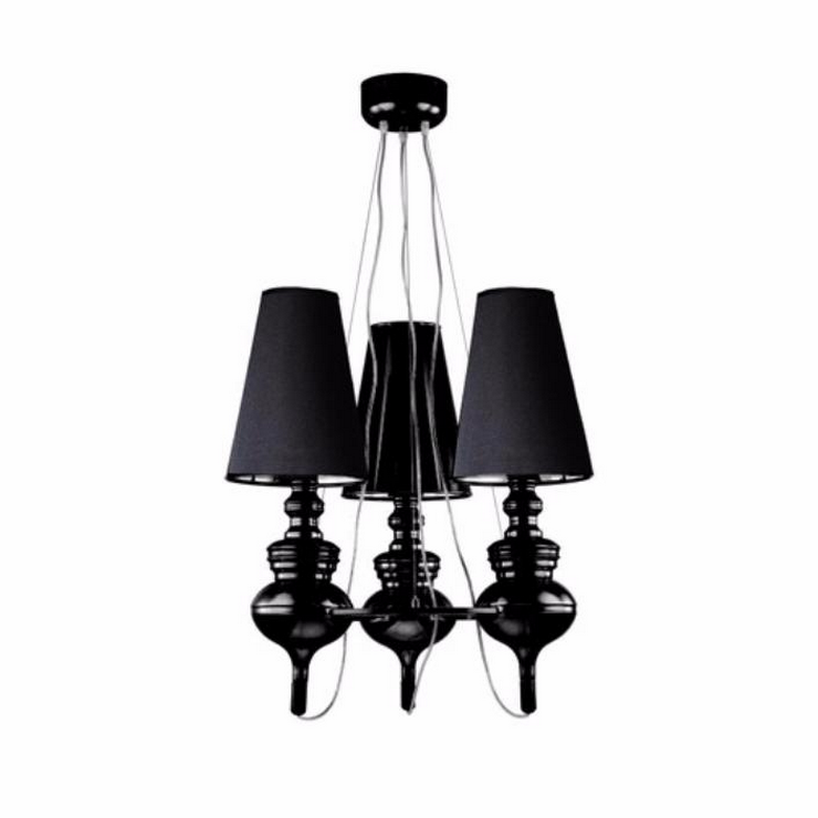 Люстра Josephine Queen 3  Черный