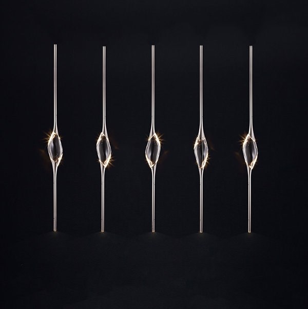 Светильник 12 Chandelier Nickel (5) в стиле Il Pezzo Mancante