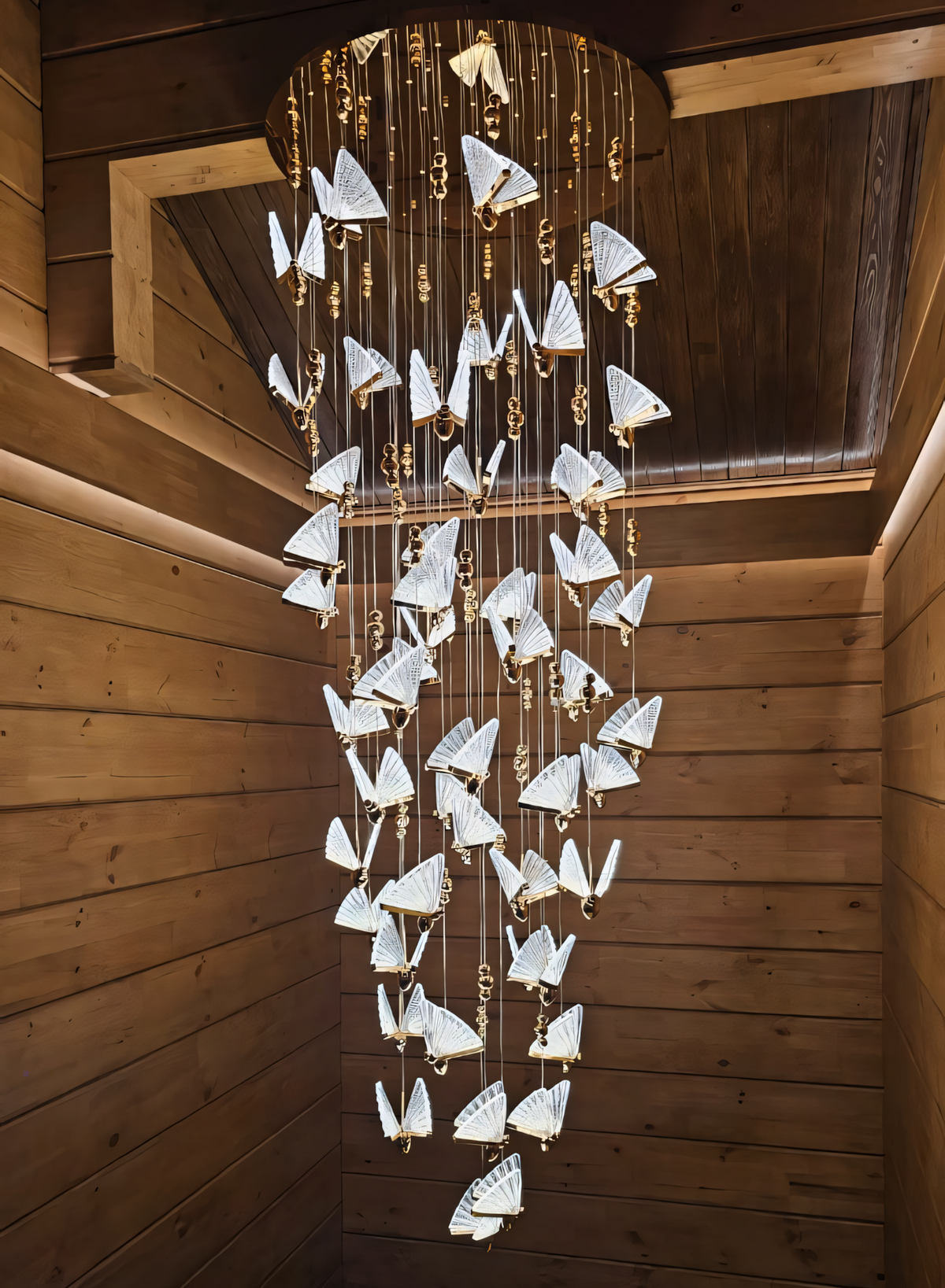 Каскадная люстра Amelis Частный дом