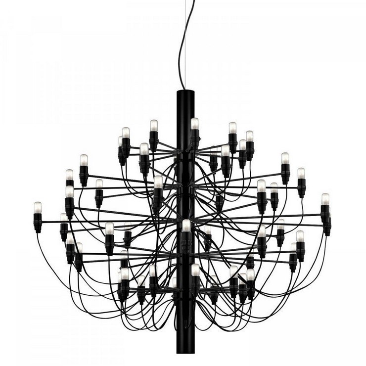 Люстра 2097 50 Black в стиле Flos