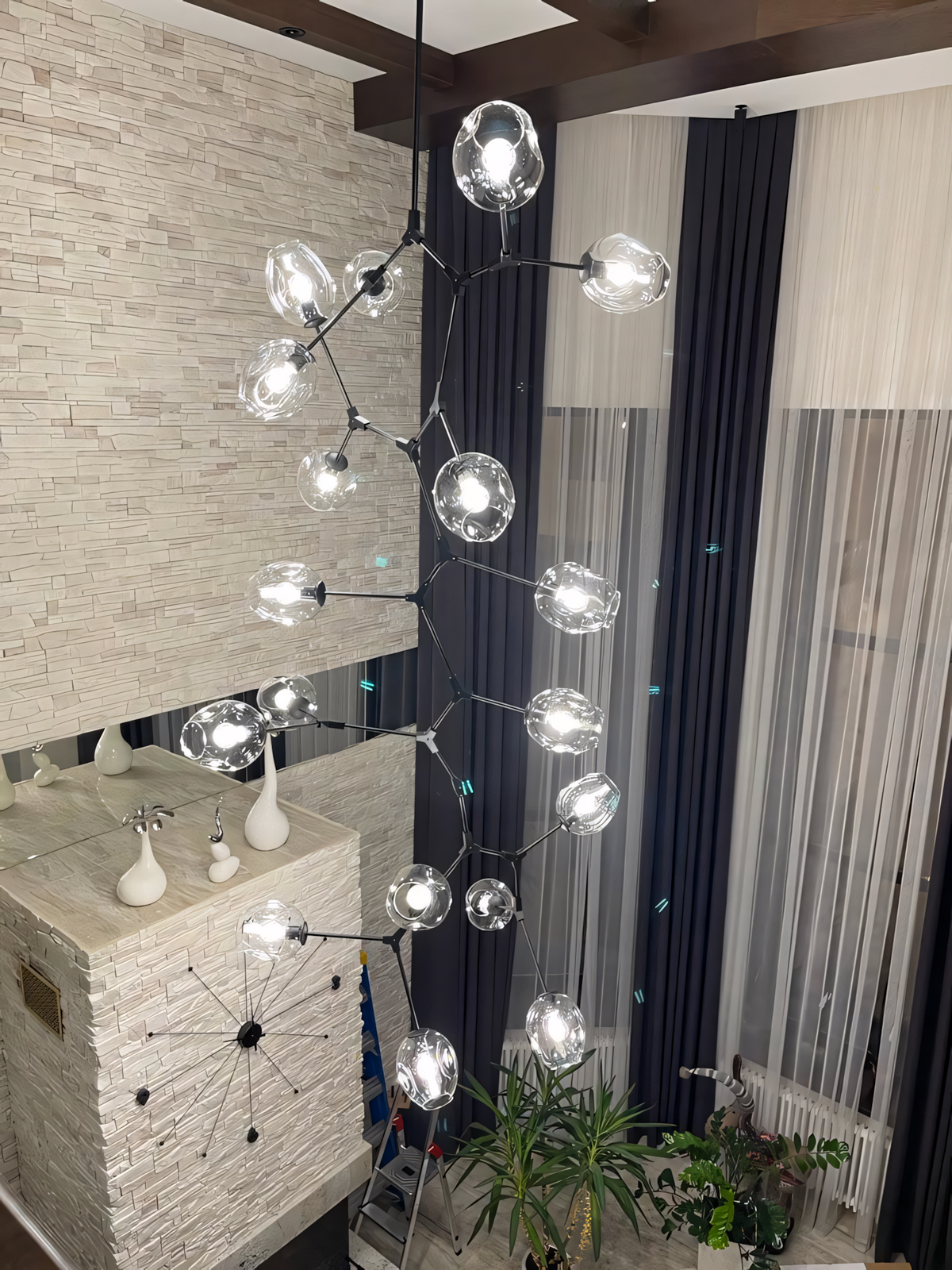 Branching bubbles вертикальная ориентация Частный дом