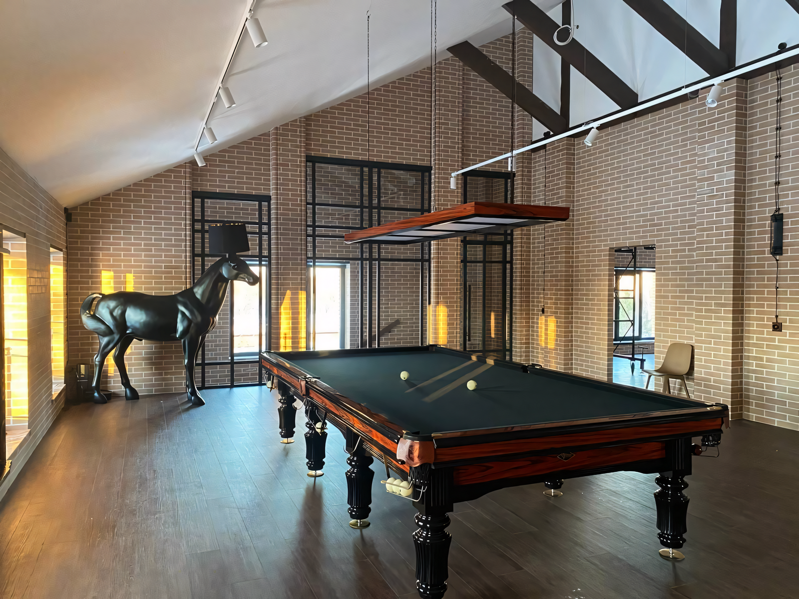 Освещение бильярдной в Частном доме - фото 1