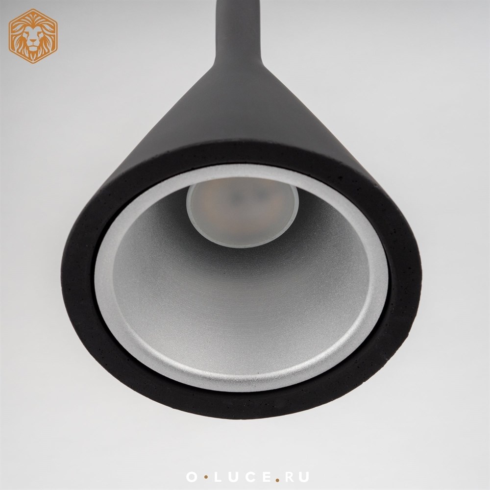 Светильник Aplomb  Черный в стиле Foscarini