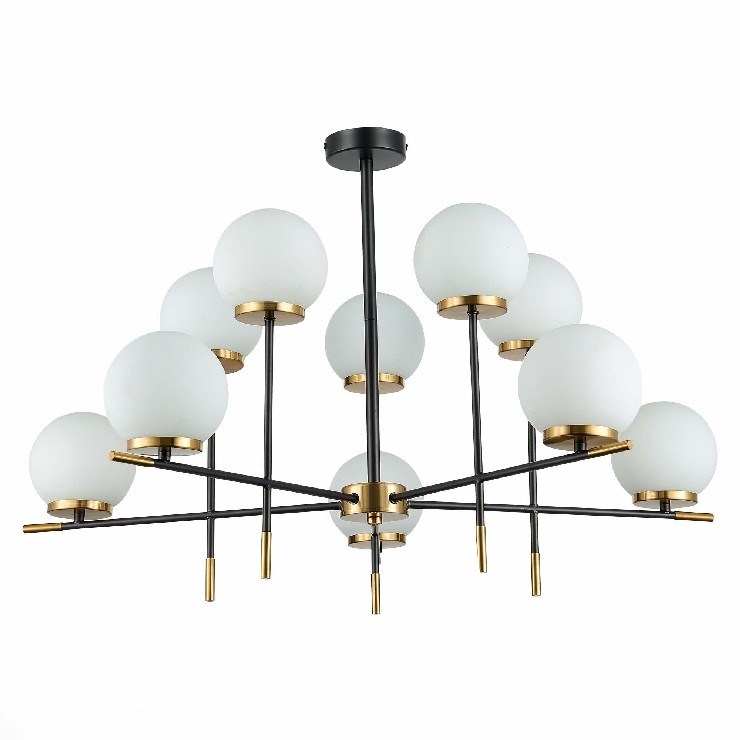 Люстра на штанге Milano Round 10