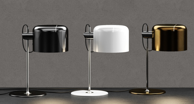 Лампа настольная Coupe в стиле Oluce