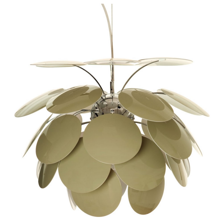 Люстра Discoco  Диаметр 55 см Белый