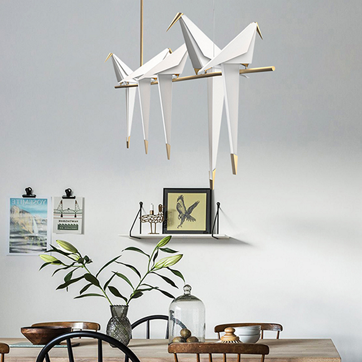 Люстра на штанге  Perch Light Branch Line 5 в стиле Moooi