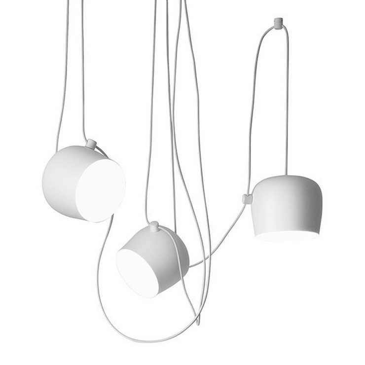 Светильник подвесной  Aim S White в стиле Flos