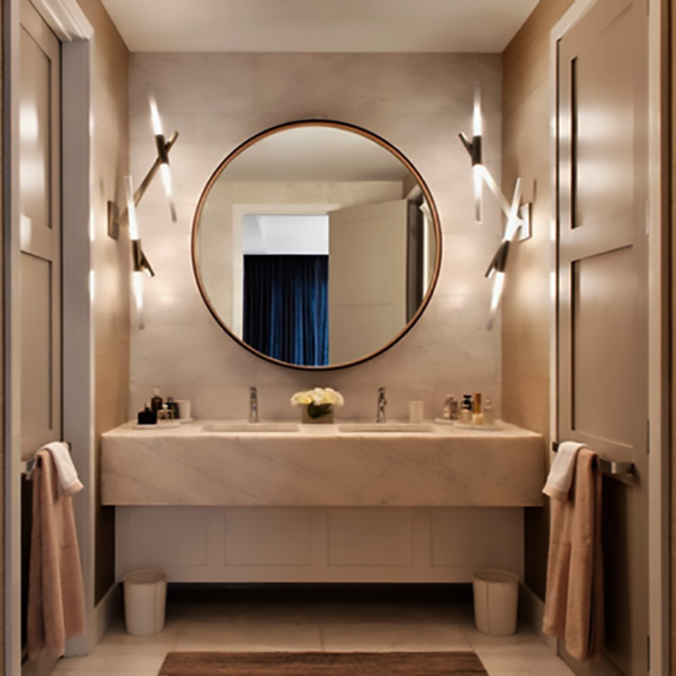 Бра Agnes 4    Золотой в стиле Lindsey Adelman