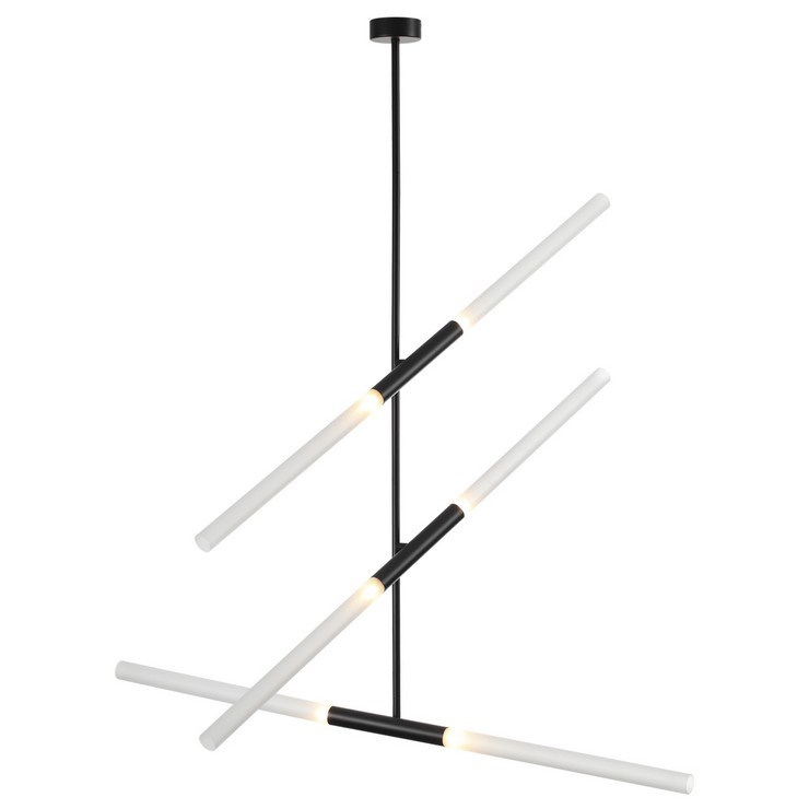 Люстра на штанге Lines III Black