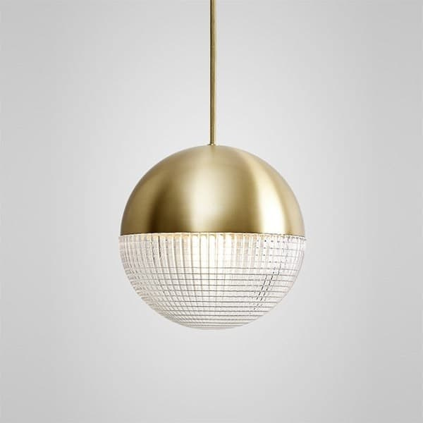 Lens Flair Chandelier 3 Gold в стиле Lee Broom