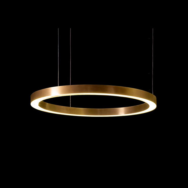 Светильник Light Ring Horizontal D60 Copper в стиле Henge