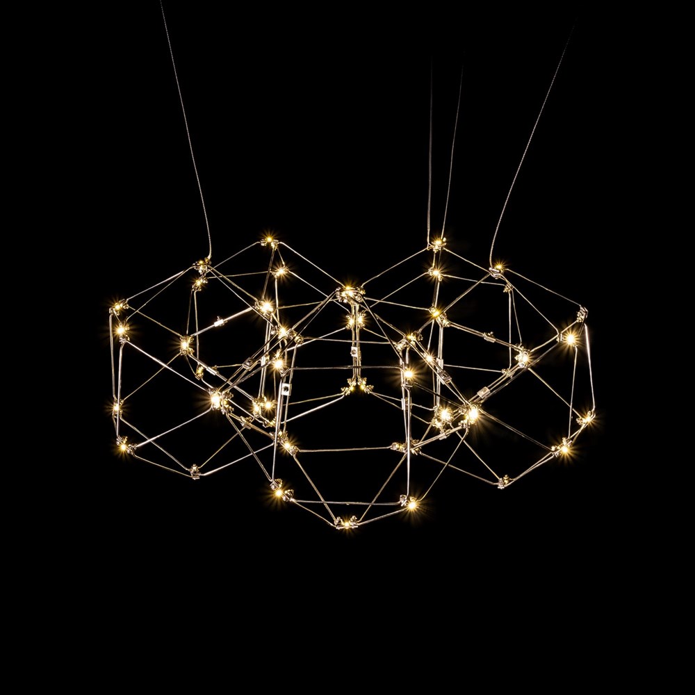 Люстра Bjork small круглая без вставок (сегмент 20*20 см)