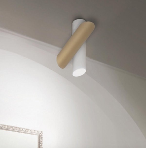 Светильник Tubes Large Ceiling White-Grey в стиле Nemo