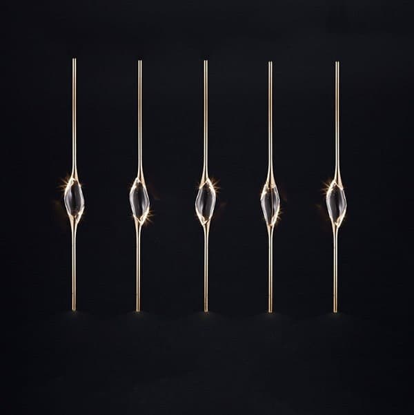 Светильник 12 Chandelier Gold (5) в стиле Il Pezzo Mancante