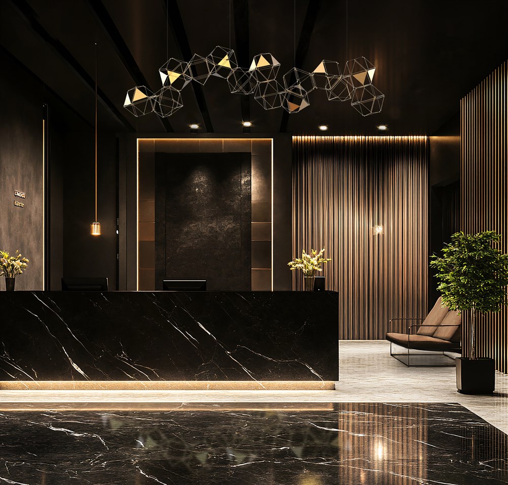 Люстра Bjork large в линию со вставками (сегмент 28*28 см)