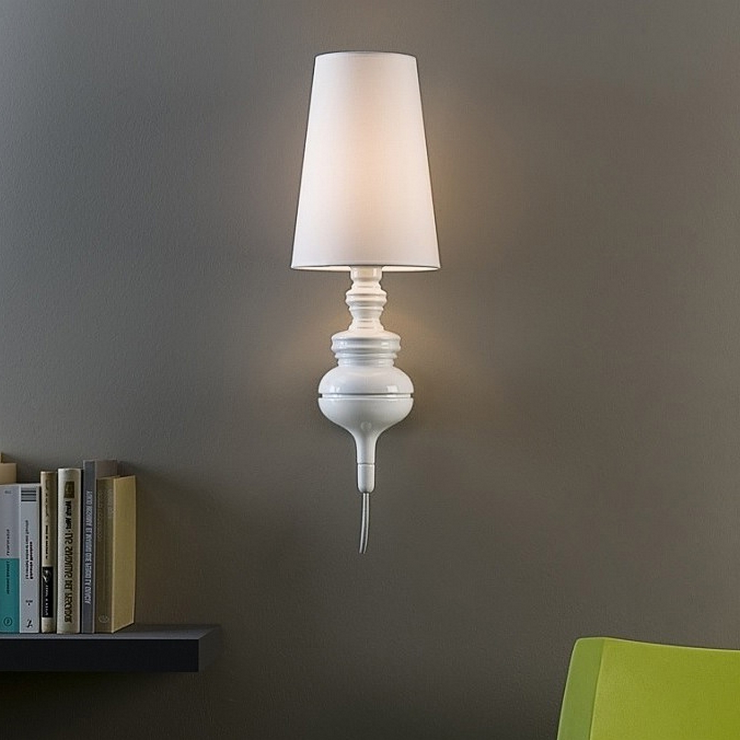 Бра Josephine  Диаметр 25 см / Высота 83 см  Белый