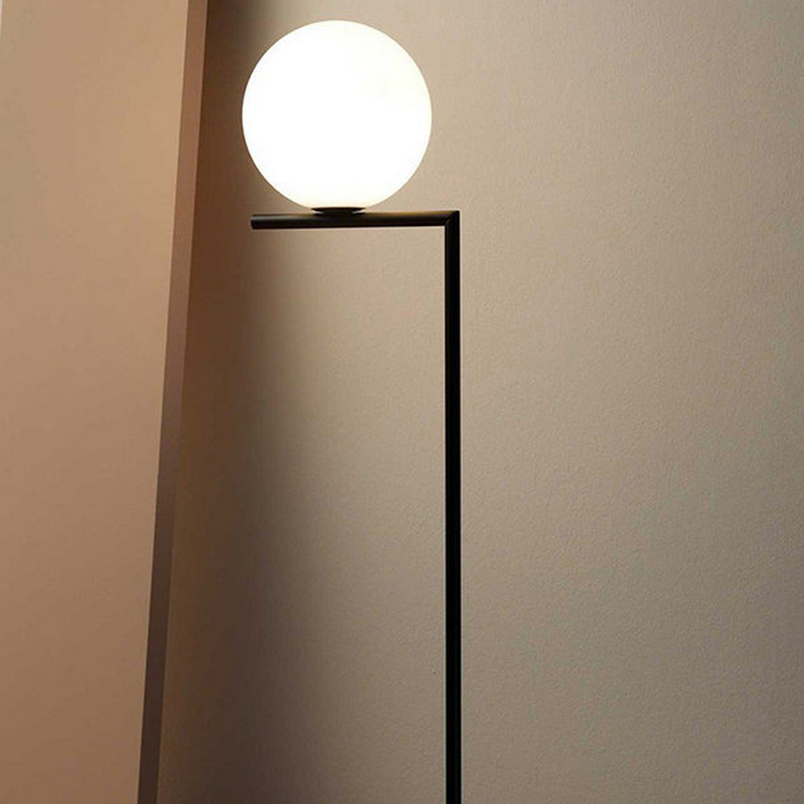 Торшер IC Lighting Floor 2 Black в стиле Flos