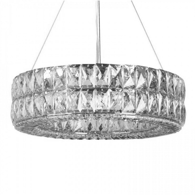 Люстра подвесная Los Angeles Ring D40 Chrome