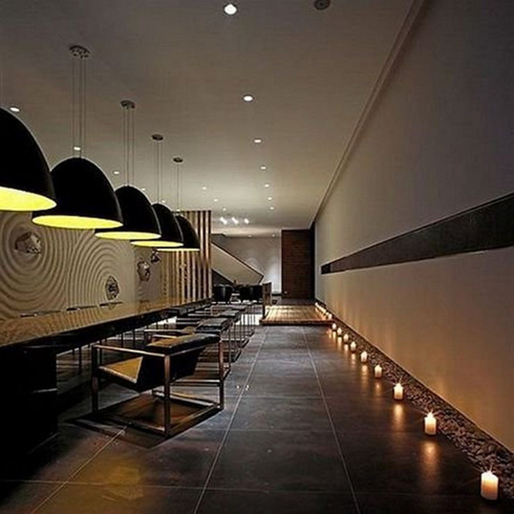 Люстра Nur Gloss  Диаметр 55 см / Высота 43 см Черный