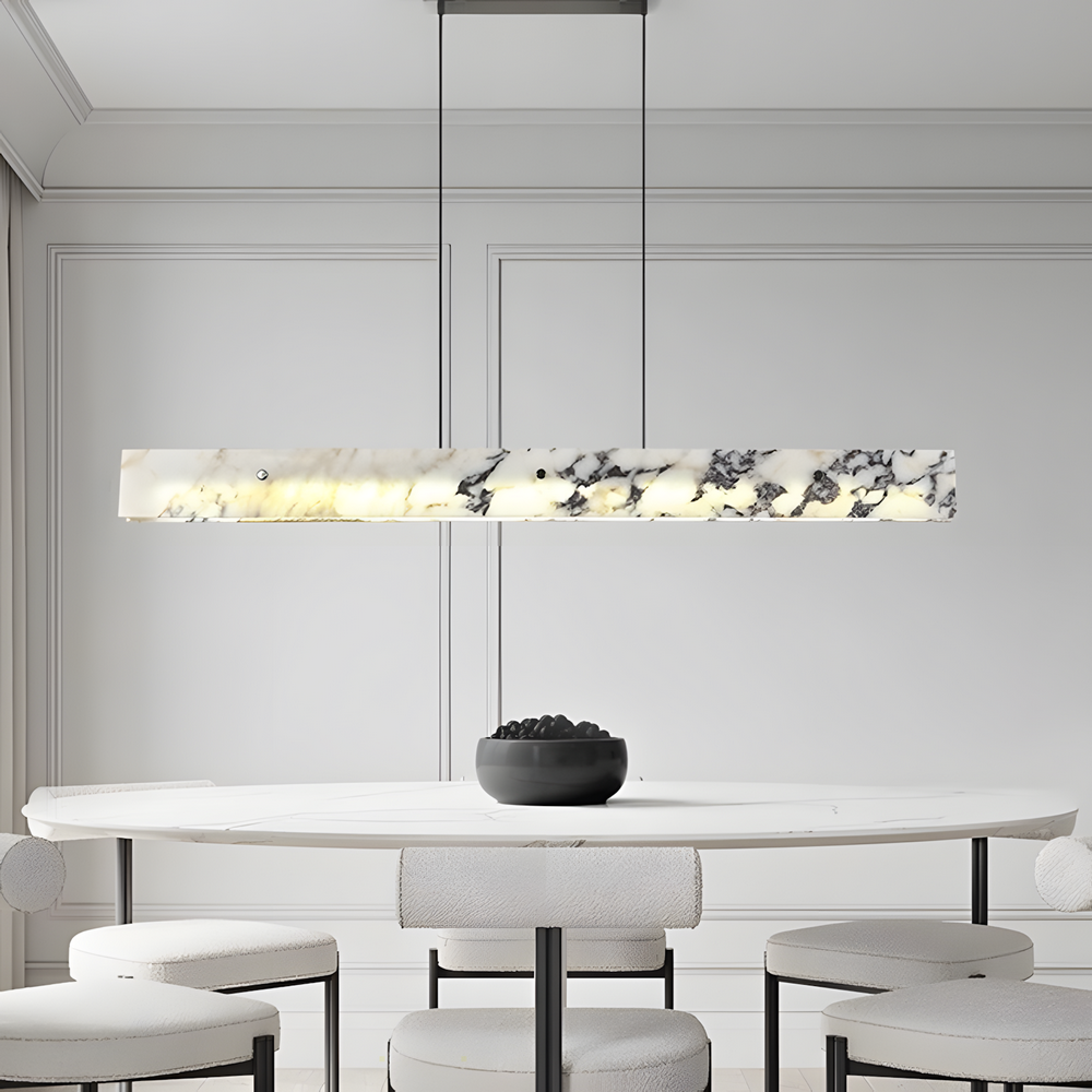 Светильник из мрамора Torin L120