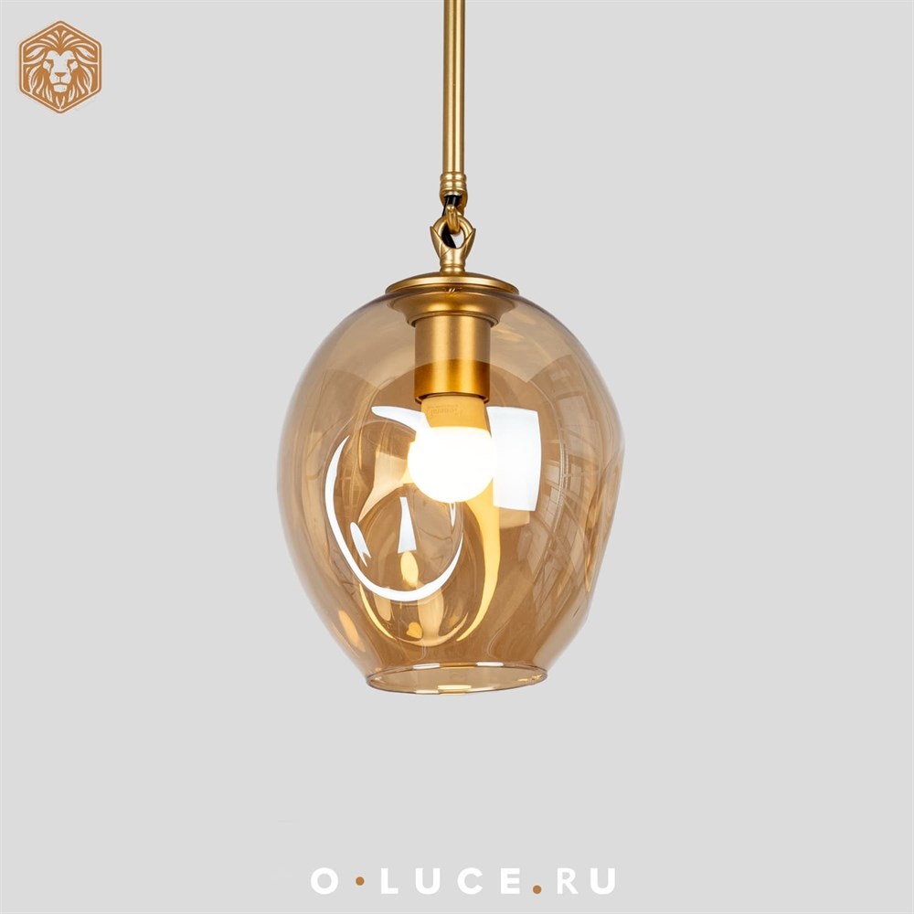 Светильник Branching Bubbles One Gold в стиле Lindsey Adelman