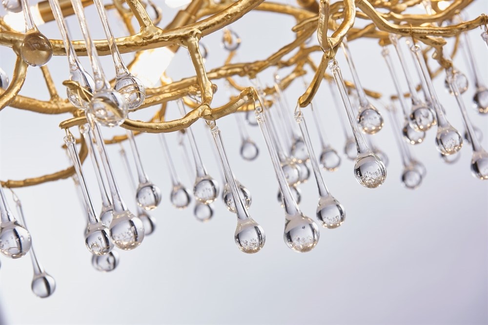 Люстра Droplet Ring Copper Lux