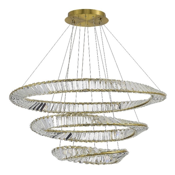 Люстра Bertolda X D80 Brass