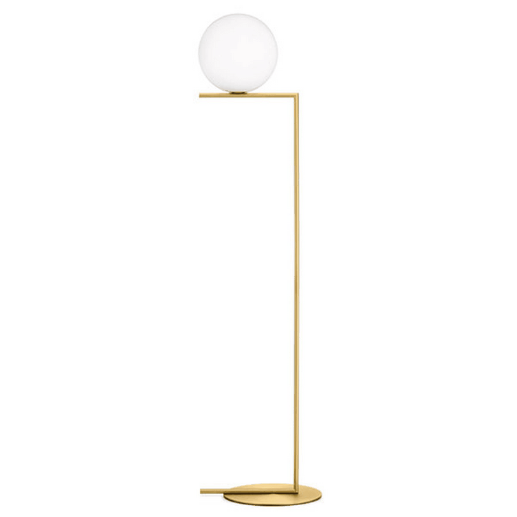 Торшер IC Lighting Floor 2 Gold в стиле Flos