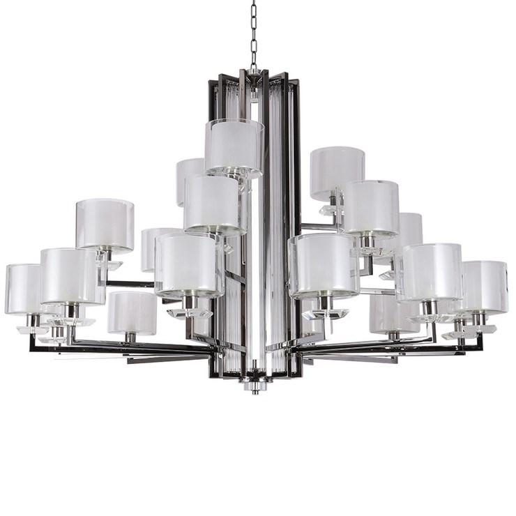 Люстра подвесная Pittsburgh D130 Black glossy