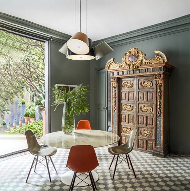 Люстра Tam Tam Big 3+1 в стиле Marset