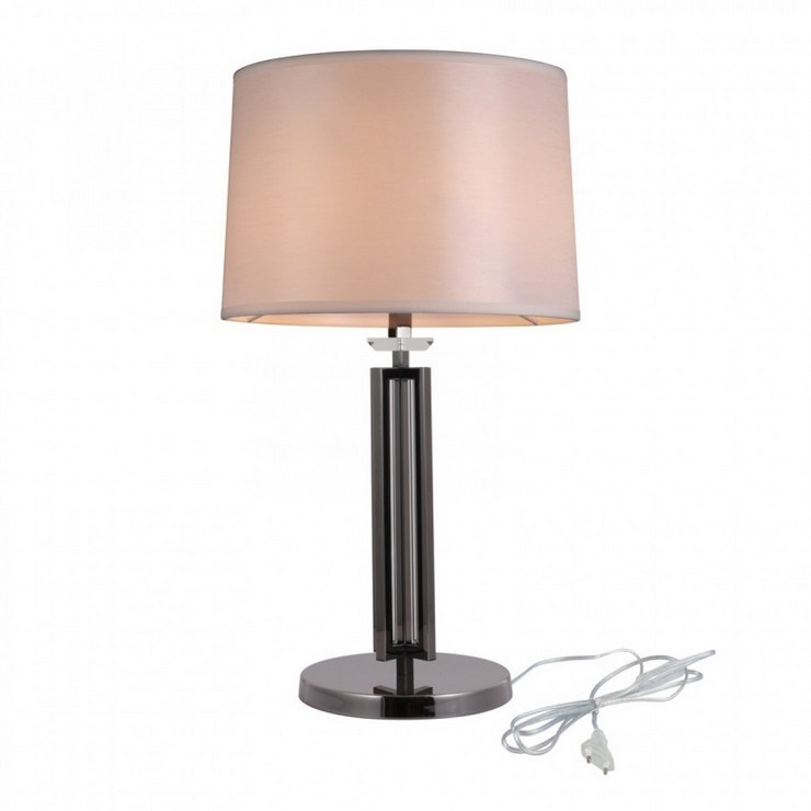 Настольная лампа Pittsburgh Black glossy  БЕЗ АБАЖУРОВ