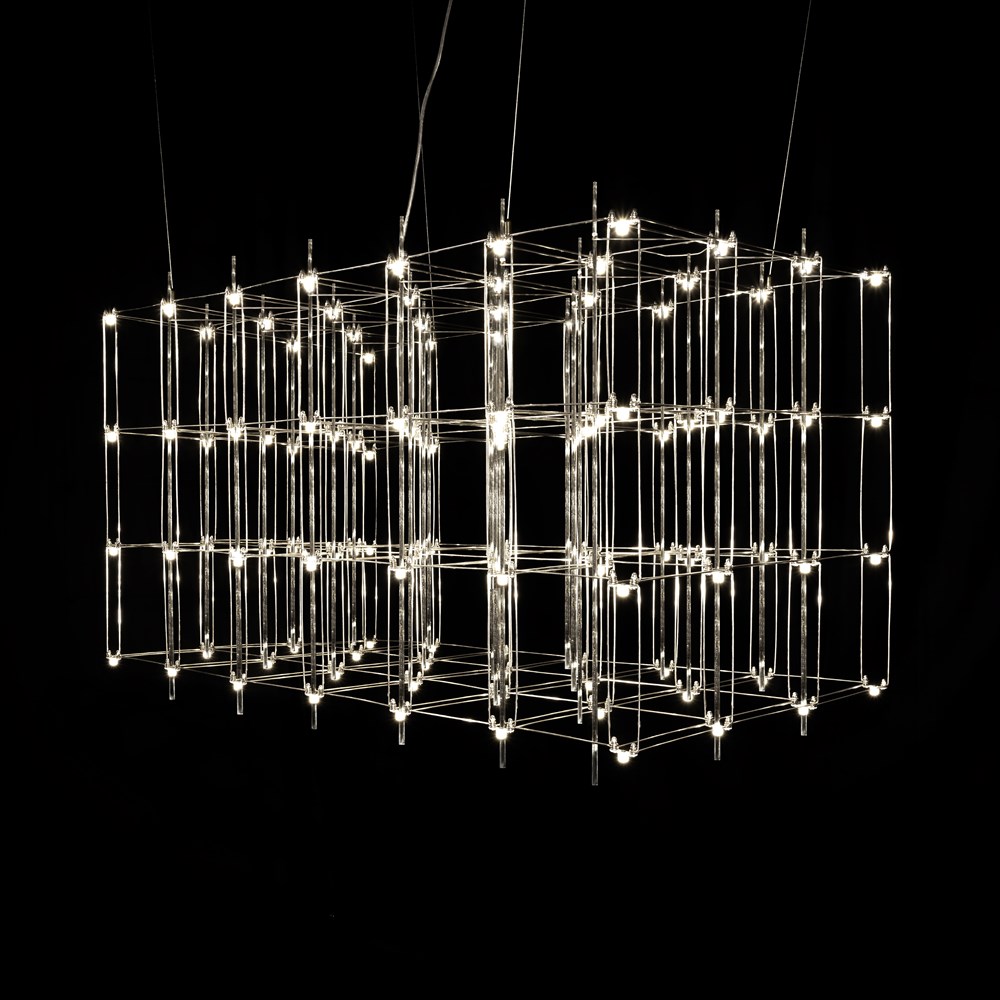 Люстра Cosmic Glass ячейка 20*20 см