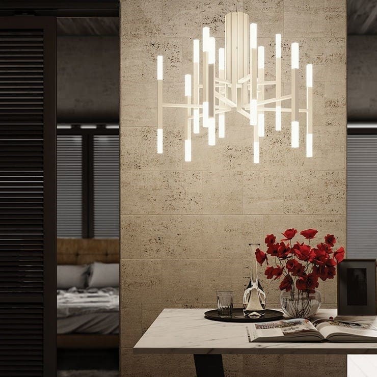 Люстра The Light 24 белый