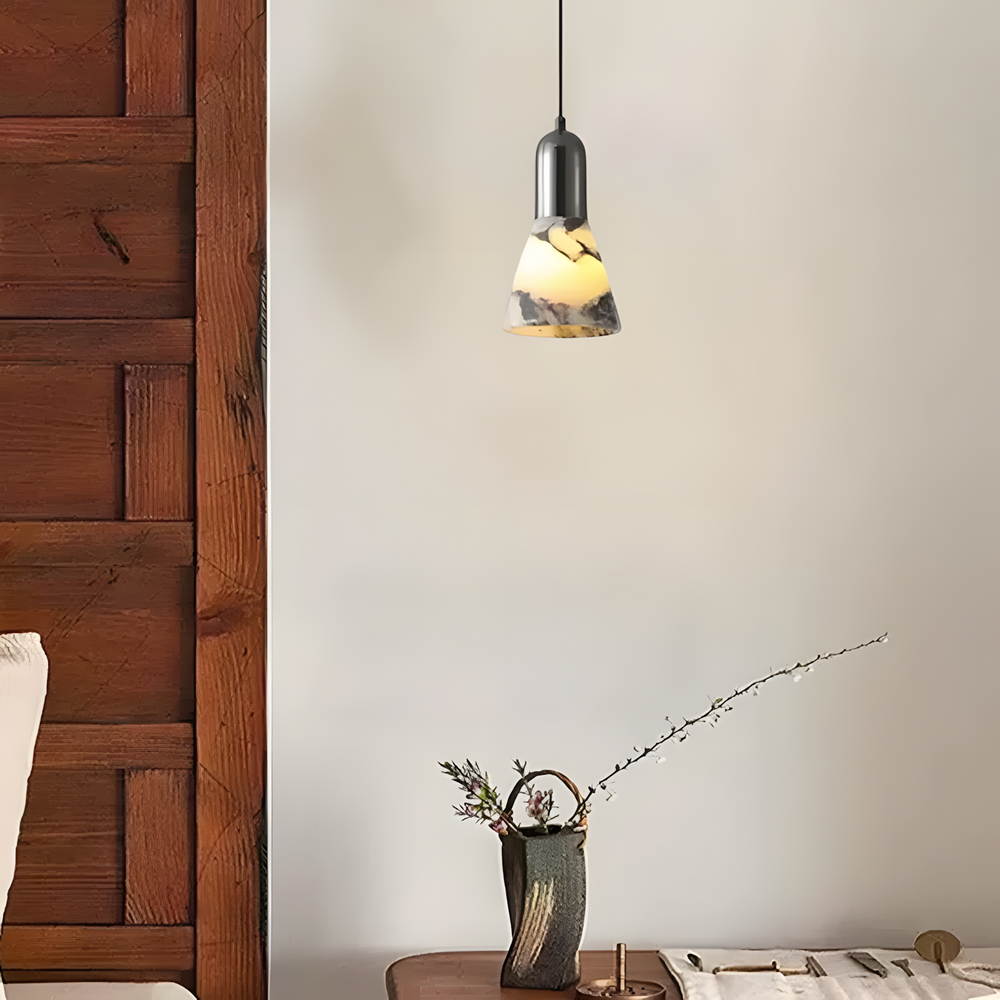 Светильник из мрамора Kon D10