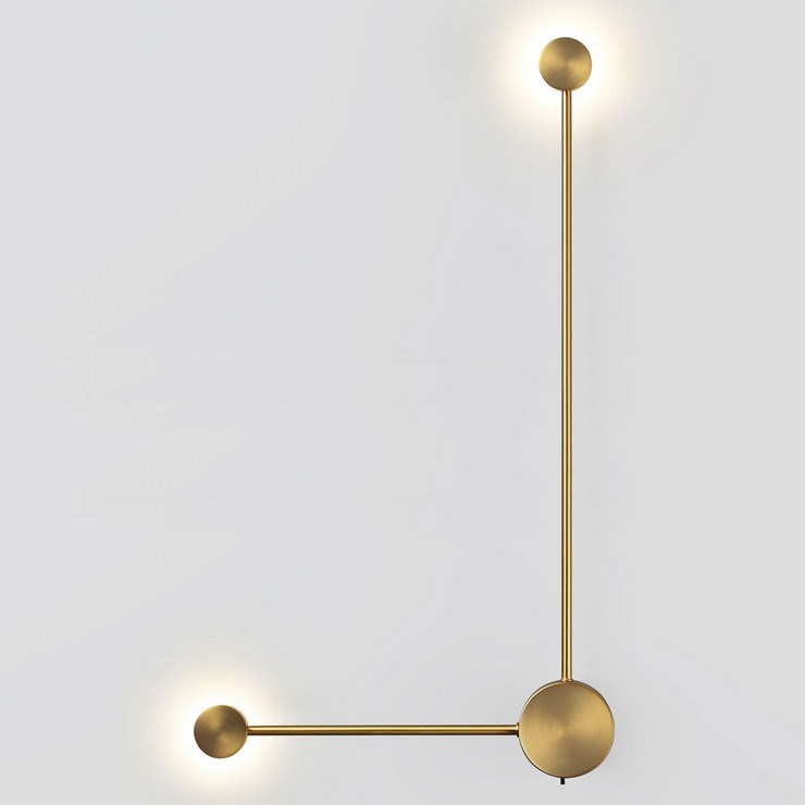 Бра Dots Slim II Bronze