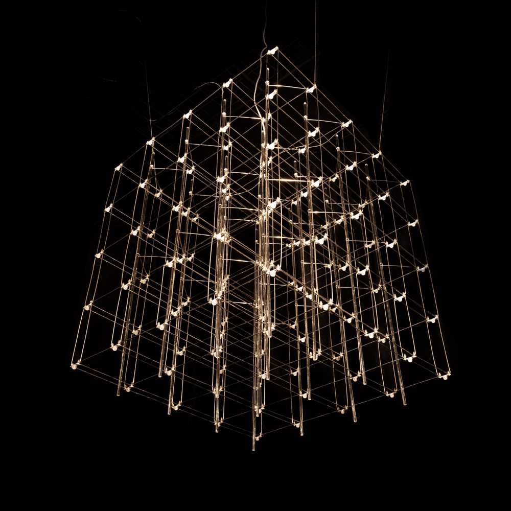 Люстра Cosmic Glass ячейка 20*20 см