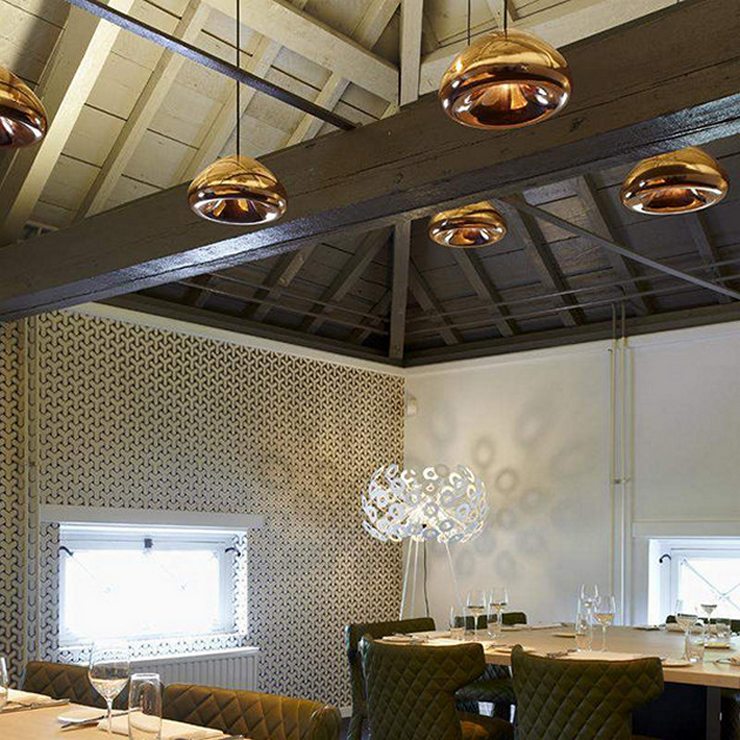 Светильник Void Copper в стиле Tom Dixon