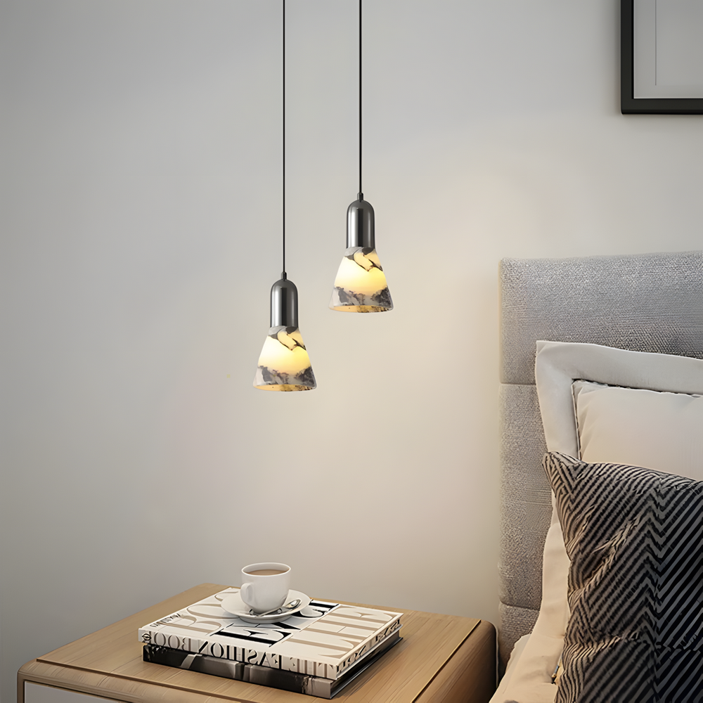 Светильник из мрамора Kon D10