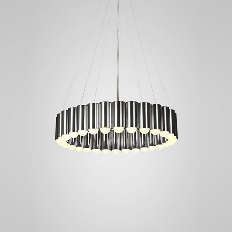 Люстра Carousel Chrome в стиле Lee Broom