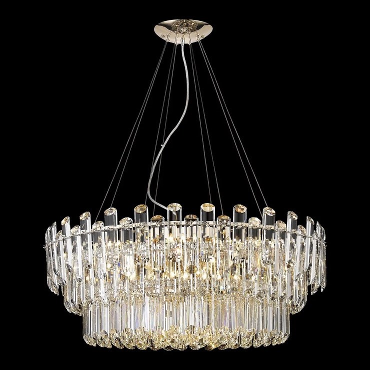 Люстра подвесная Arcadia D80 Gold