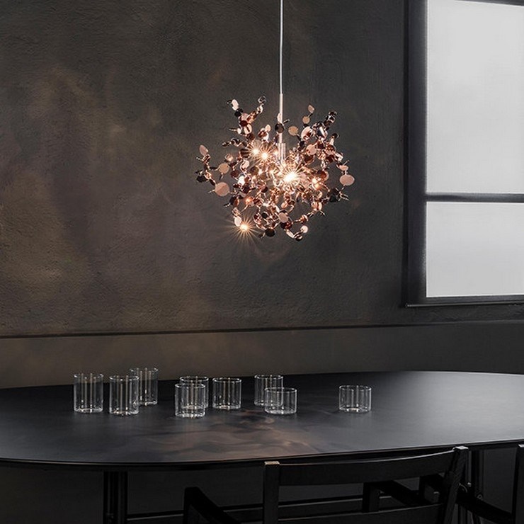Люстра Argent D40 Copper в стиле Terzani