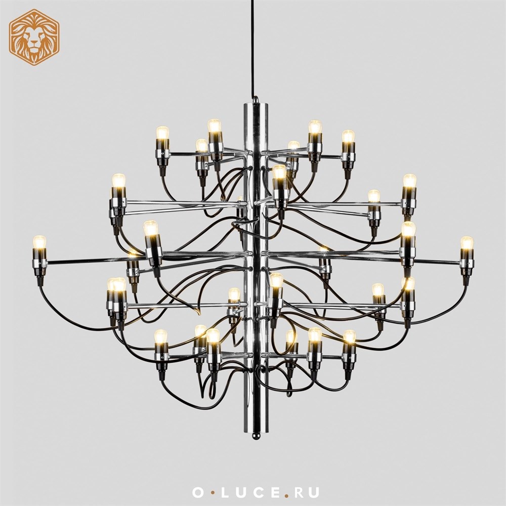 Люстра 2097 30 Chrome в стиле Flos