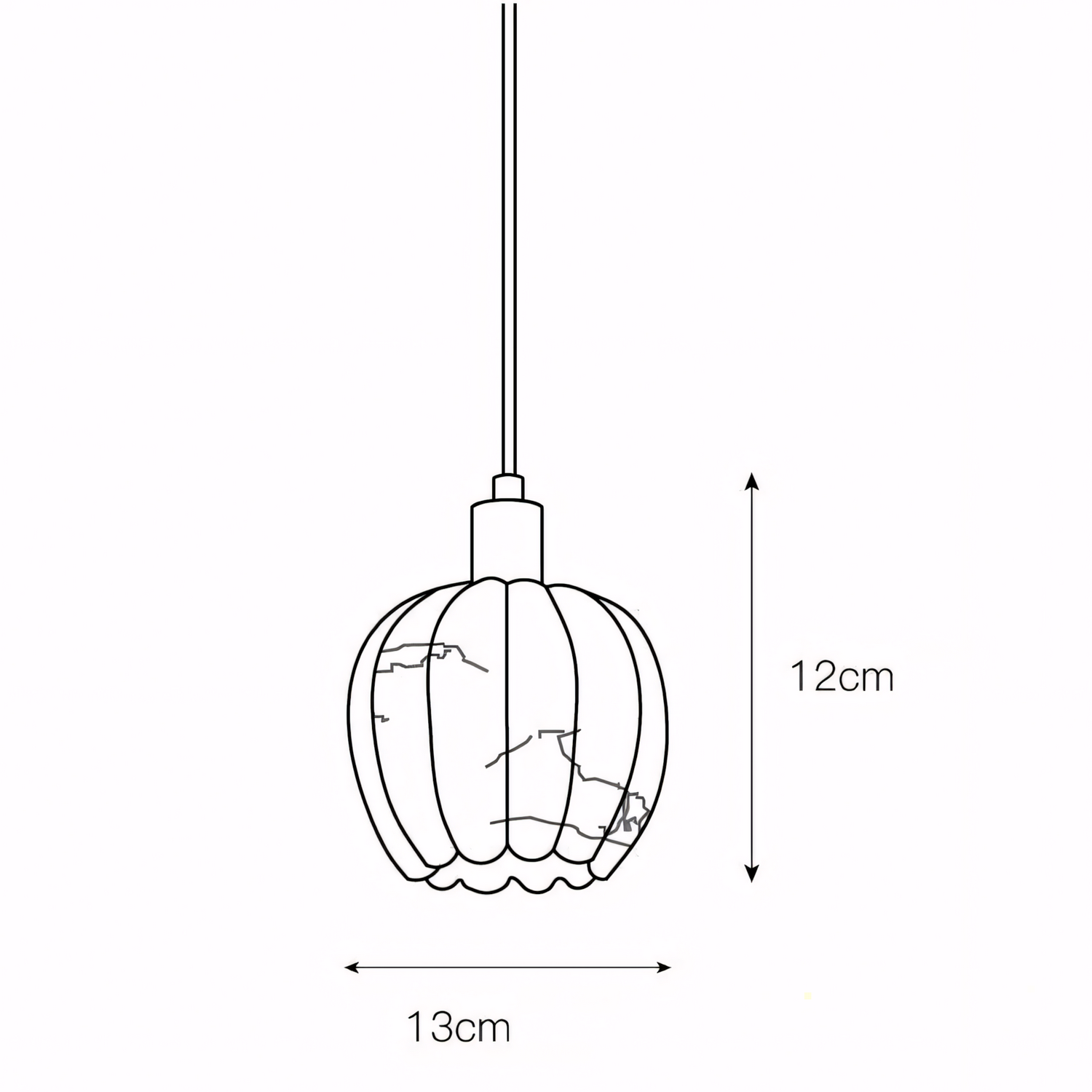 Светильник подвесной BUD
