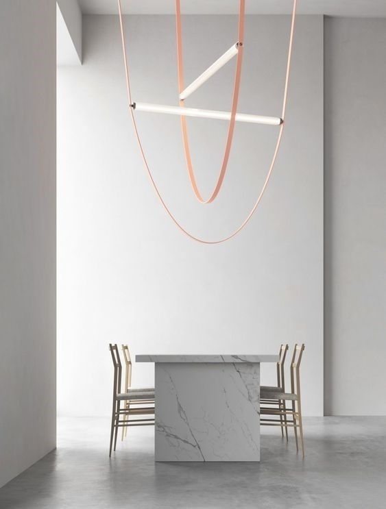 Люстра подвесная Wireline Double M+L в стиле Flos