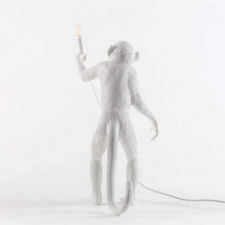 Торшер Обезьяна с Лампой Monkey Floor Lamp в стиле Seletti